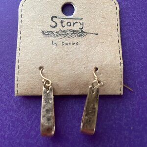 Bundle 3 pairs for $12. Gold Tone Dangle Earrings